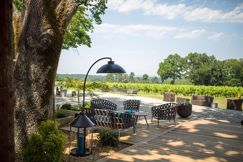 Freistehende Leuchten mit Heizung